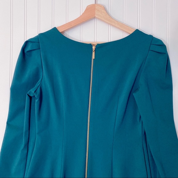 Rachel Parcell Square Neck Long Sleeve Ponte Dress - Picture 12 of 16